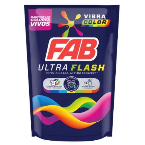 Fab Detergente Líquido Ultra Color X 1.8 litros