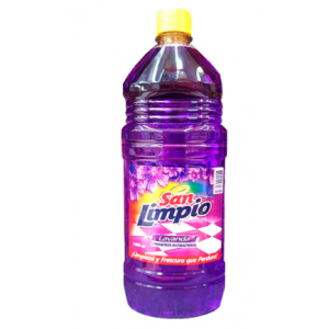 San Limpio Lavanda Limpia pisos Antibacterial Frasco X 1000 Ml 