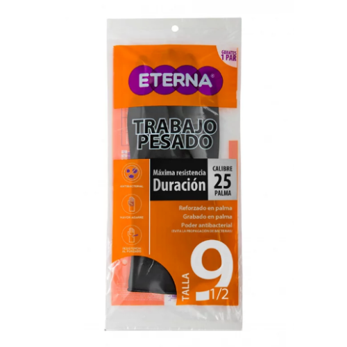 eterna guante trabajo pesado talla 9.5