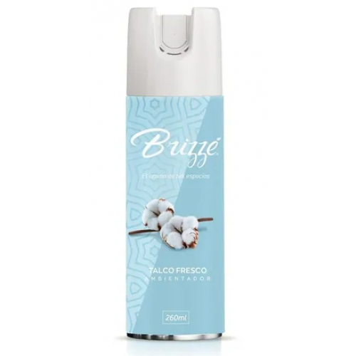 Brizze Ambientador Aerosol Talco Fresco  Lata X 260 Ml 