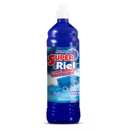 Super riel Jabón de barra liquido Aroma floral Frasco X 925 Ml 