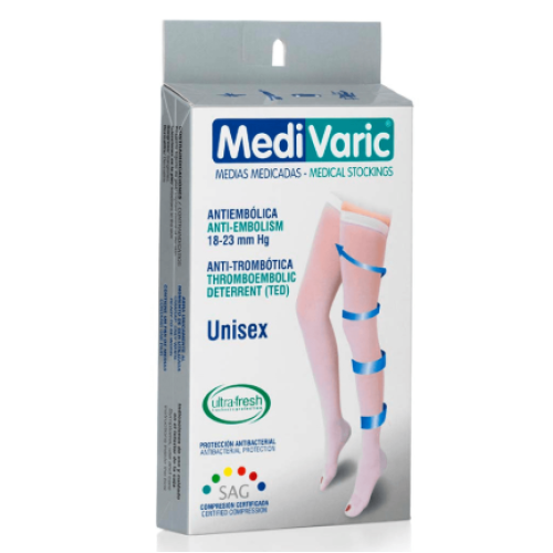 Media Antiembolica Muslo Talla M