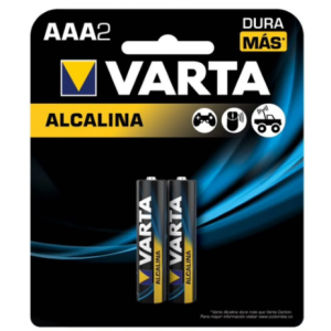 varta pila alcaline aaa x 2 unidades varta pila alcaline aaa x 2 unidades