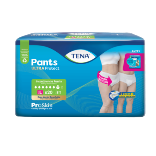 Tena pants ultra protect L Paquete x 20 Unidades 