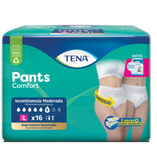 Tena Pants Comfort Talla L Paquete X 16 Unidades