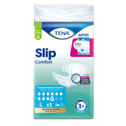 Tena Slip Comfort Talla L Paquete X 3 Unidades