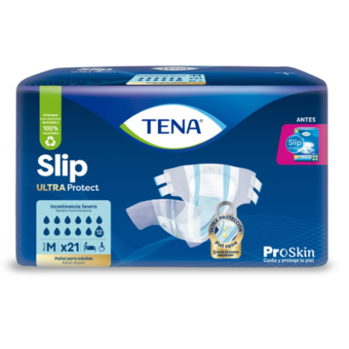 Tena Slip ultra protect Talla M Paquete X 21 Unidades 
