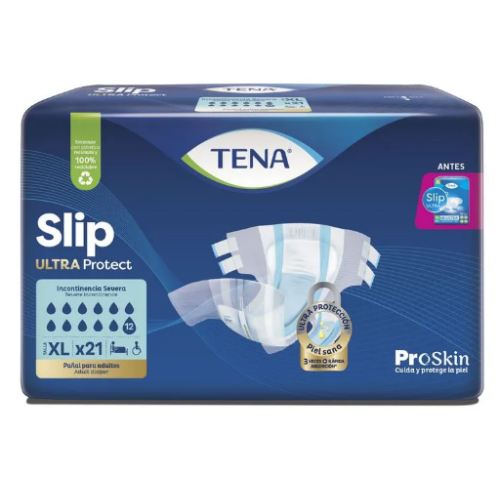Tena Slip ultra protect Talla XL Paquete X 21 Unidades 