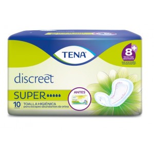 Tena Toallas Mujer super Paquete X 10 Unidades 