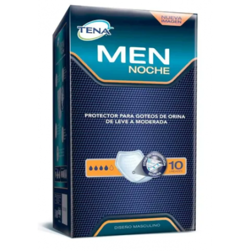 Tena Men Noche Protector Caja X 10 Unidades 