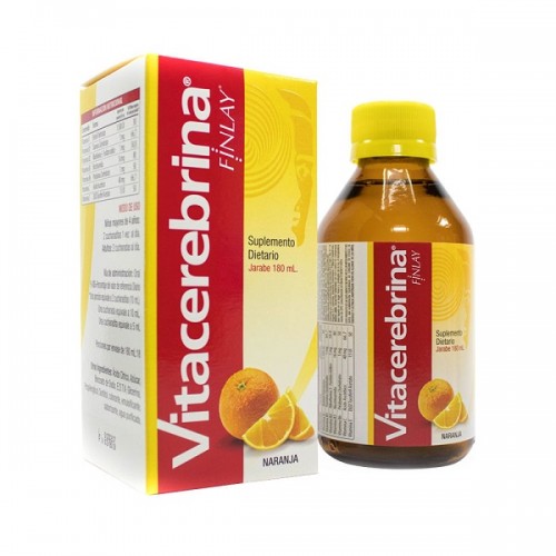 Vitacerebrina Suplemento Dietario Jarabe Naranja Frasco X 180 Ml 