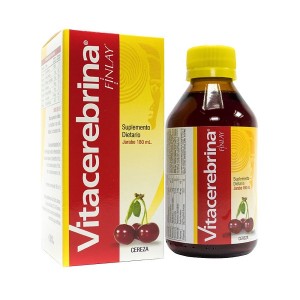 Vitacerebrina Suplemento Dietario Jarabe Cereza Frasco X 180 Ml 