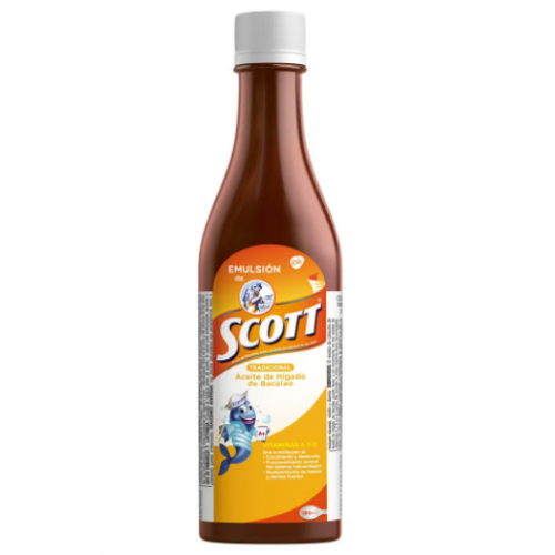 Emulsión de Scott Tradicional Frasco X 180 Ml 