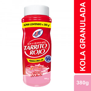 Tarrito Rojo Fresa Frasco X 380 Gramos 