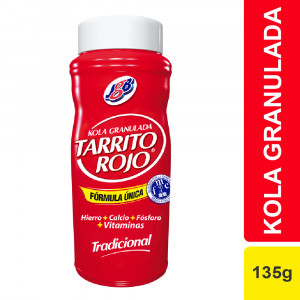 Tarrito Rojo Tradicional Frasco X 135 Gramos 