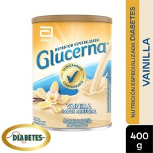 Glucerna Nutrición especializada Sabor vainilla Lata X 400 Gramos 