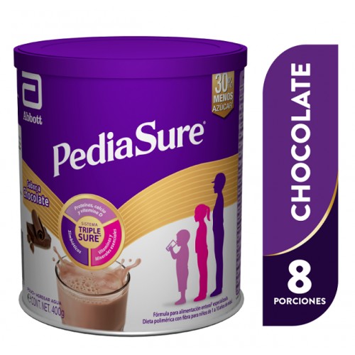 Pediasure Nutrición especializada en polvo Sabor Chocolate Lata X 400 Gramos 