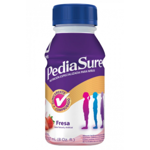 Pediasure Nutrición especializada Liquido Sabor Fresa Botella X 237 Ml 