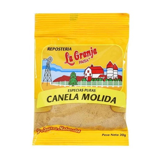 Canela Molida La granja Paquete X 20 Gramos 