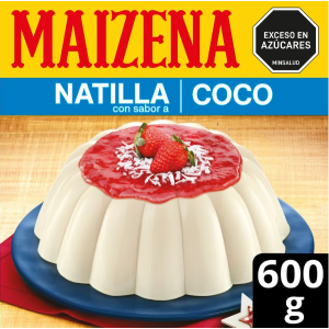 Maizena Mezcla para Natilla Sabor coco Caja X 600 Gramos 