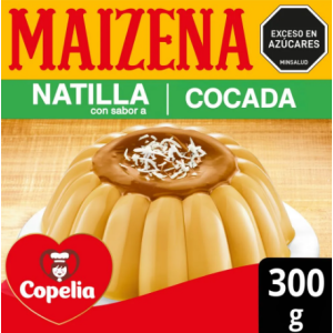Maizena Mezcla para preparar Natilla con sabor a Cocada (copelia) Caja X 300 Gramos Maizena Mezcla para preparar Natilla con sabor a Cocada (copelia) Caja X 300 Gramos