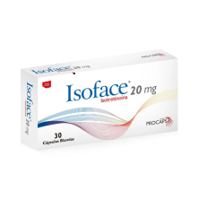 Isoface 20 Mg Caja X 30 cápsulas