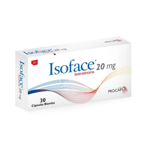 Isoface 20 Mg Caja X 30 cápsulas