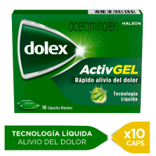 Dolex Activgel Caja X 10 Cápsulas 