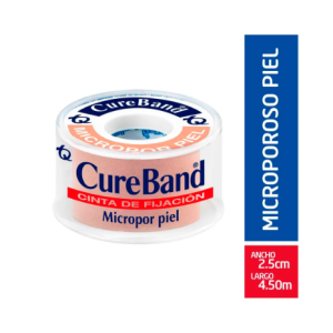 cureband microporoso piel 1" x 5 yd