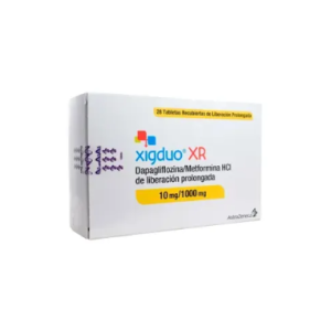 Xigduo XR 10Mg/1000Mg Caja X 28 Tabletas Xigduo XR 10Mg/1000Mg Caja X 28 Tabletas