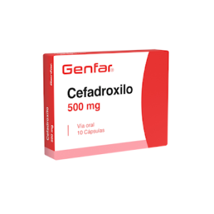 Cefadroxilo 500 Mg Genfar Caja X 10 Cápsulas Cefadroxilo 500 Mg Genfar Caja X 10 Cápsulas