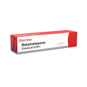 Betametasona Crema 0.05% Genfar Tubo X 40 Gramos 