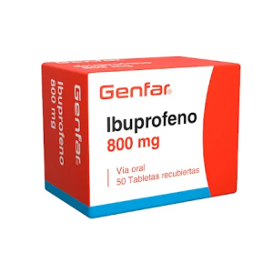 Ibuprofeno 800 Mg Caja X 50 Tabletas