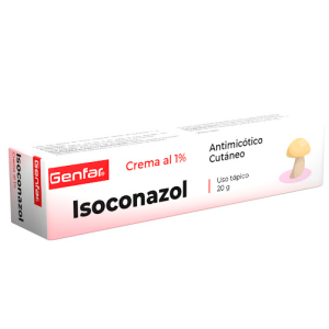 Isoconazol Crema Tópica 1%  Genfar Tubo X 20 Gramos