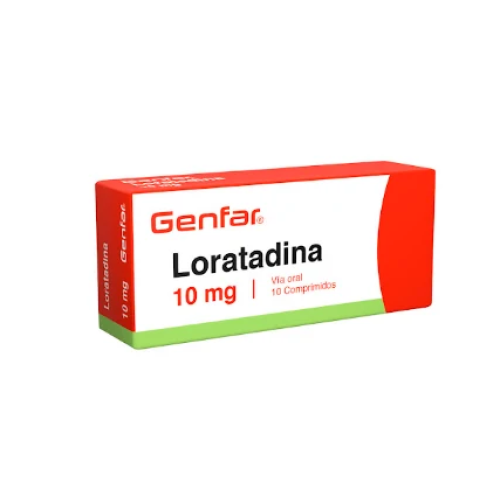 Loratadina 10 Mg Genfar Caja X 10 Tabletas Loratadina 10 Mg Genfar Caja X 10 Tabletas