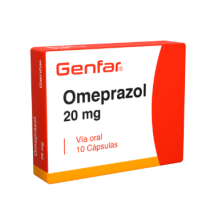Omeprazol 20 Mg Genfar Caja X 10 Cápsulas 
