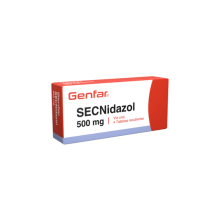 Secnidazol 500 Mg Genfar Caja X 4 Tabletas 