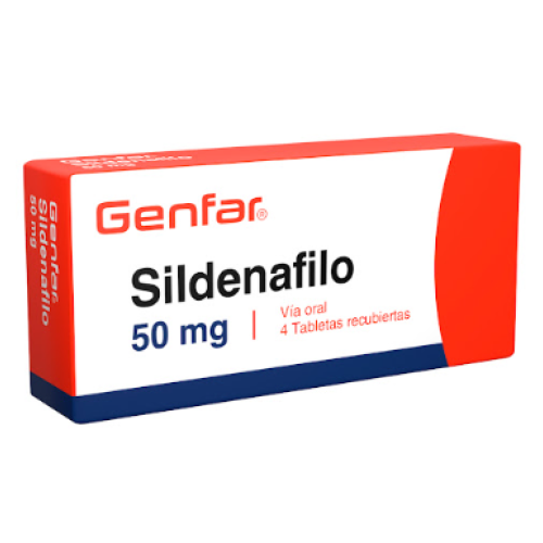 Sildenafilo 50 Mg Genfar Caja X 4 Tabletas Sildenafilo 50 Mg Genfar Caja X 4 Tabletas