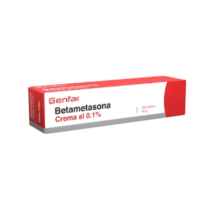 Betametasona Crema 0.1% Genfar Tubo X 40 Gramos 