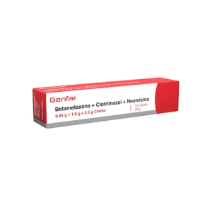 Betametasona + Clotrimazol + Neomicina Crema Genfar Tubo X 40 G