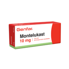 Montelukast 10 Mg Genfar  Caja X 30 Tabletas