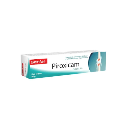 Piroxicam Gel al 0.5% Tubo X 40 Gramos Piroxicam Gel al 0.5% Tubo X 40 Gramos