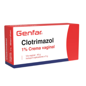 Clotrimazol Crema Vaginal 1% Genfar Tubo X 40 Gramos Clotrimazol Crema Vaginal 1% Genfar Tubo X 40 Gramos