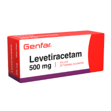 Levetiracetam 500 Mg Genfar Caja X 30 Tabletas 