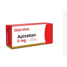Apixaban 5 Mg Genfar X 60 Tabletas