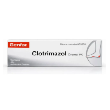 Clotrimazol Crema Tópica Genfar Tubo X 40 Gramos