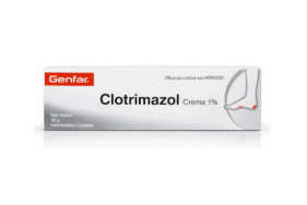 Clotrimazol Crema Tópica Genfar Tubo X 40 Gramos