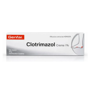 Clotrimazol Crema Tópica Genfar Tubo X 40 Gramos Clotrimazol Crema Tópica Genfar Tubo X 40 Gramos