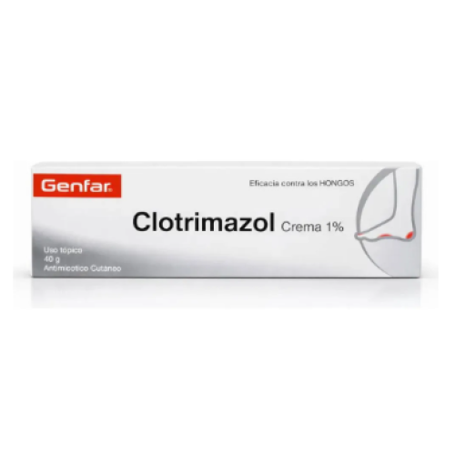 Clotrimazol Crema Tópica Genfar Tubo X 40 Gramos
