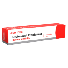 Clobetasol Crema 0.05% Genfar Tubo X 30 Gramos 